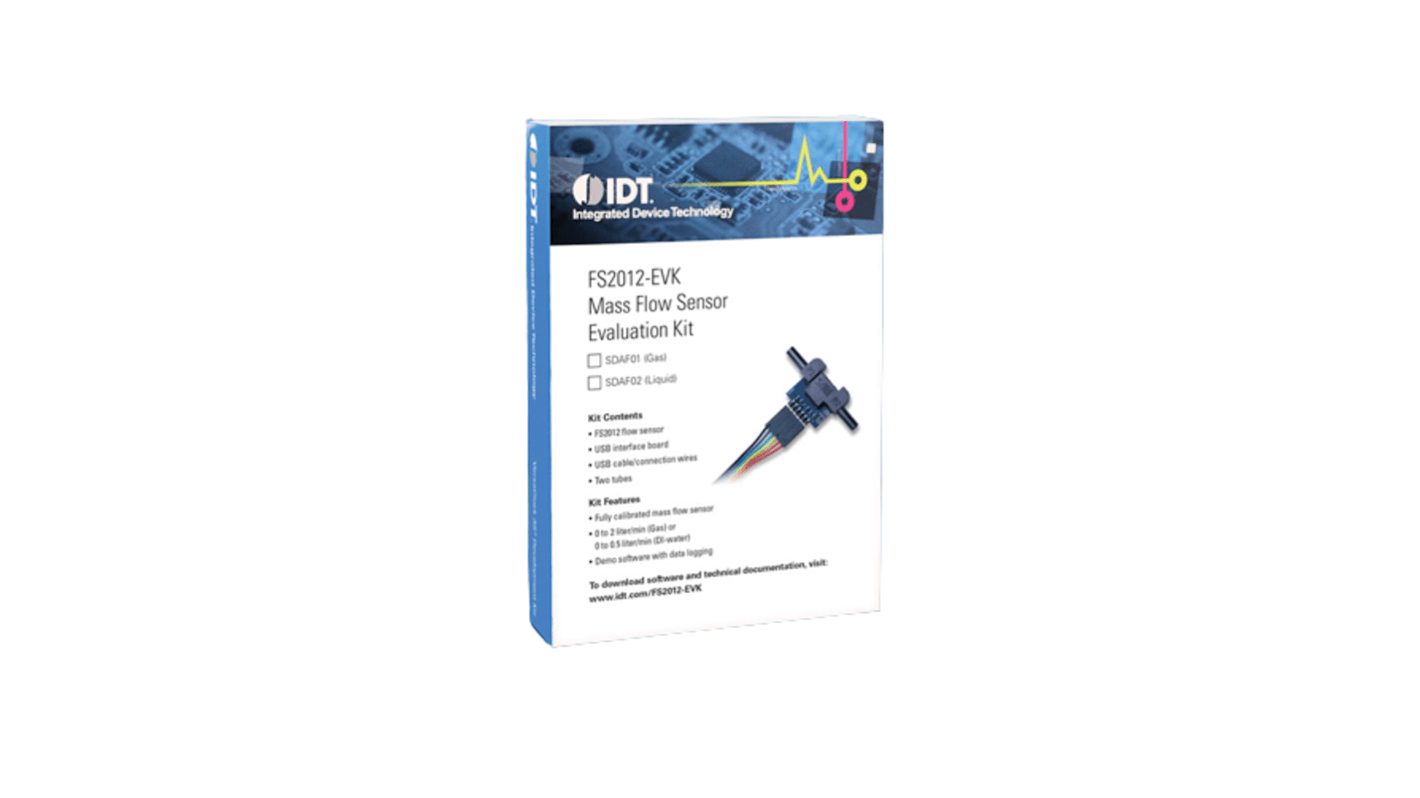 Renesas SDAF01 Evaluation Kit  Entwicklungskit, Massendurchflusssensor für FS2012