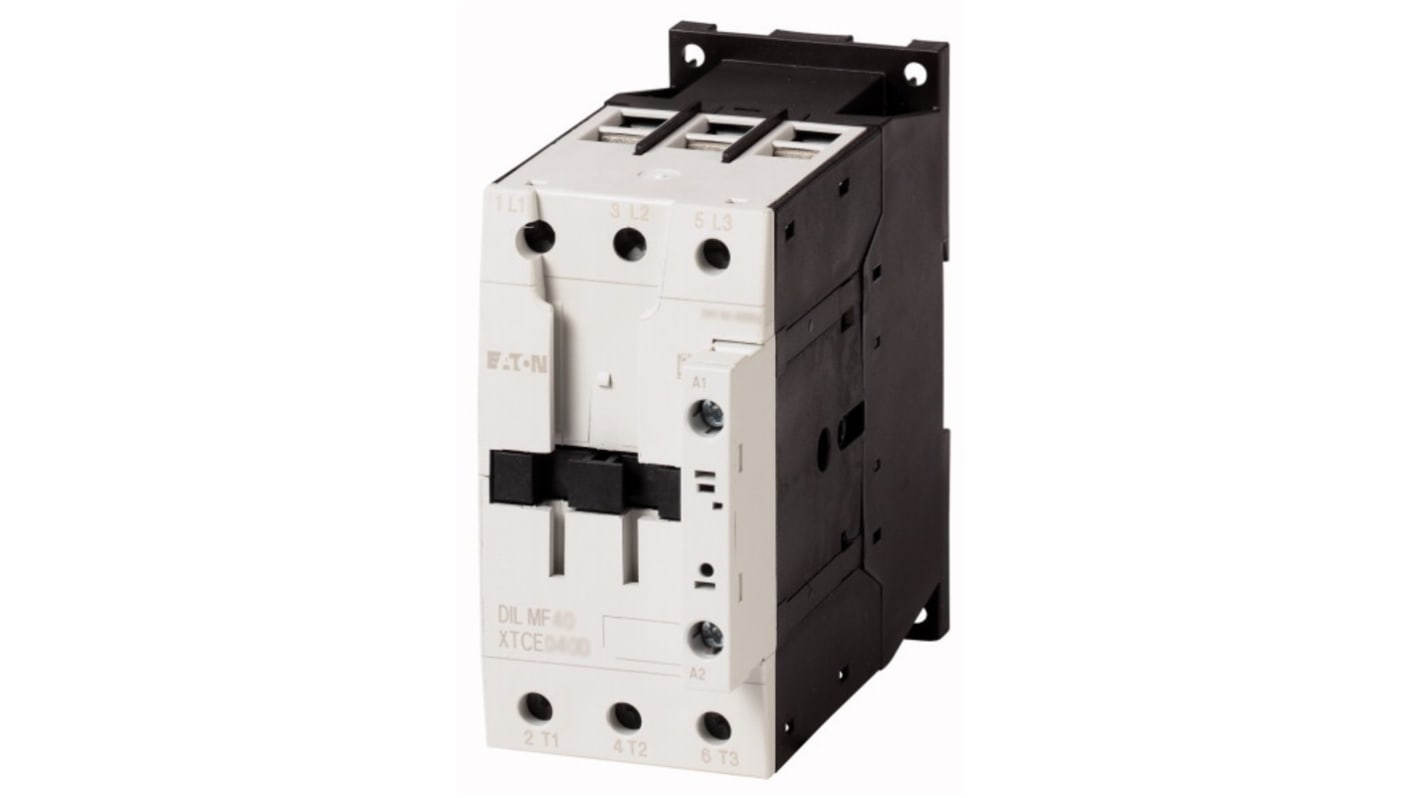 Eaton DILM Contactor, 220 V ac, 230 V dc Coil, 3-Pole, 14 kW, 1NC