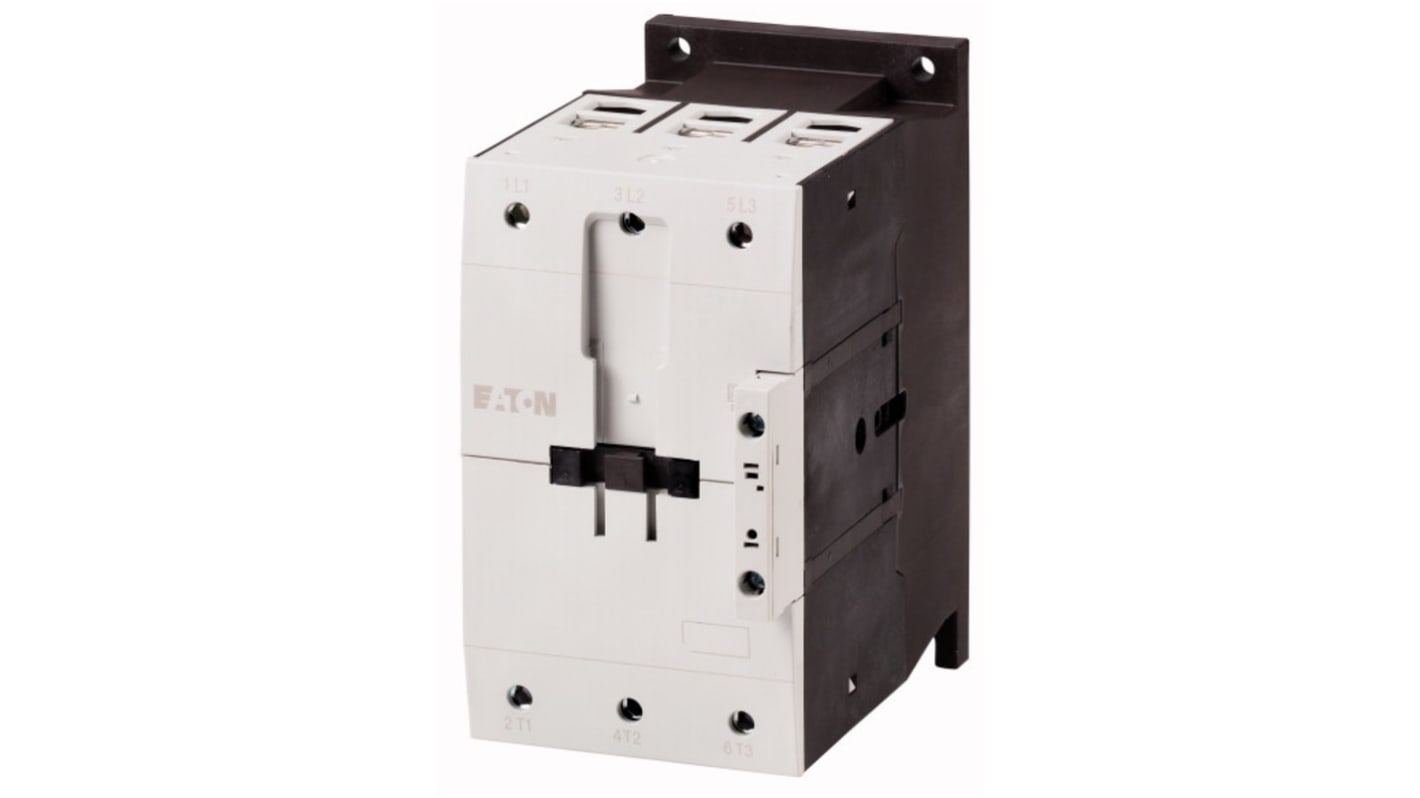 Eaton DILM Contactor, 24 V Coil, 3-Pole, 90 kW