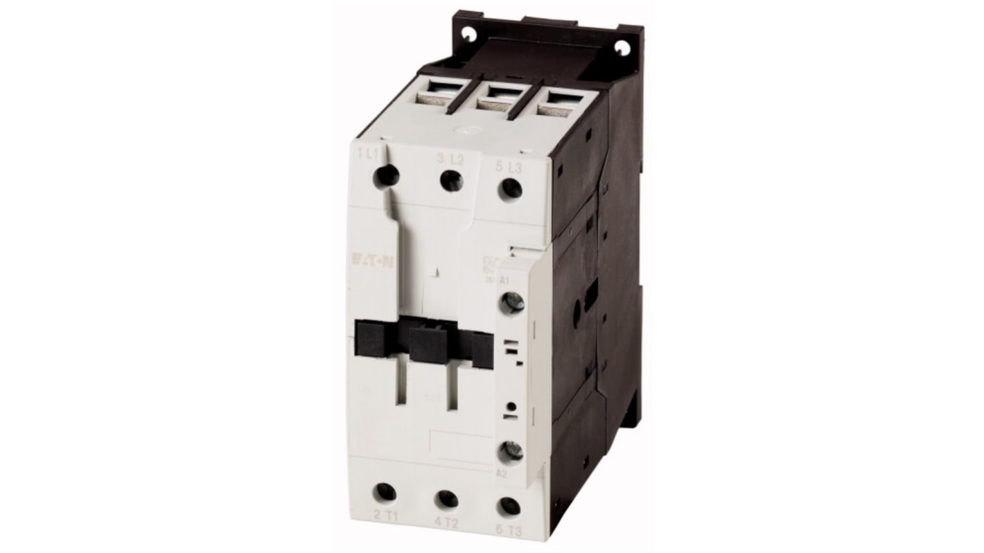 Eaton DILM Contactor, 24 V Coil, 3-Pole, 35 kW