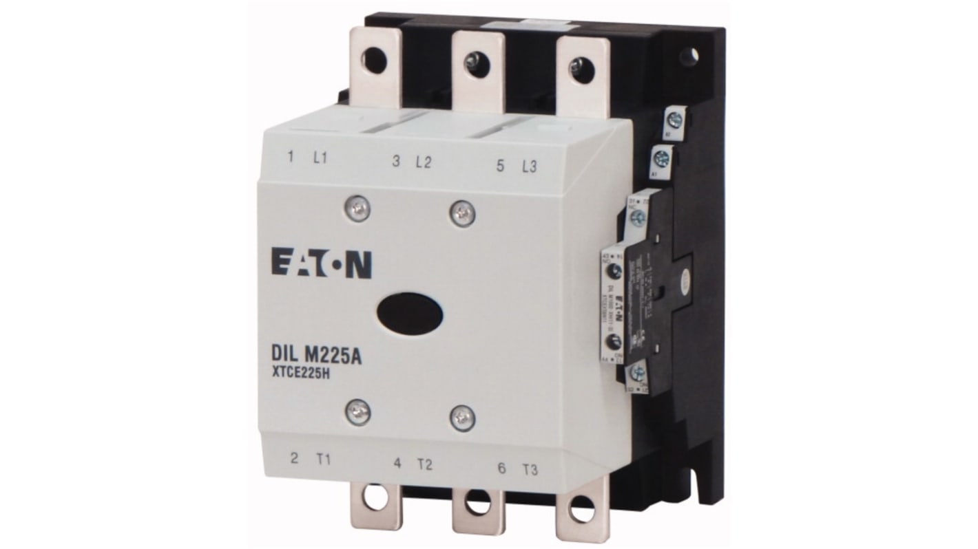 Eaton DILM Contactor, 48 V Coil, 3-Pole, 150 kW