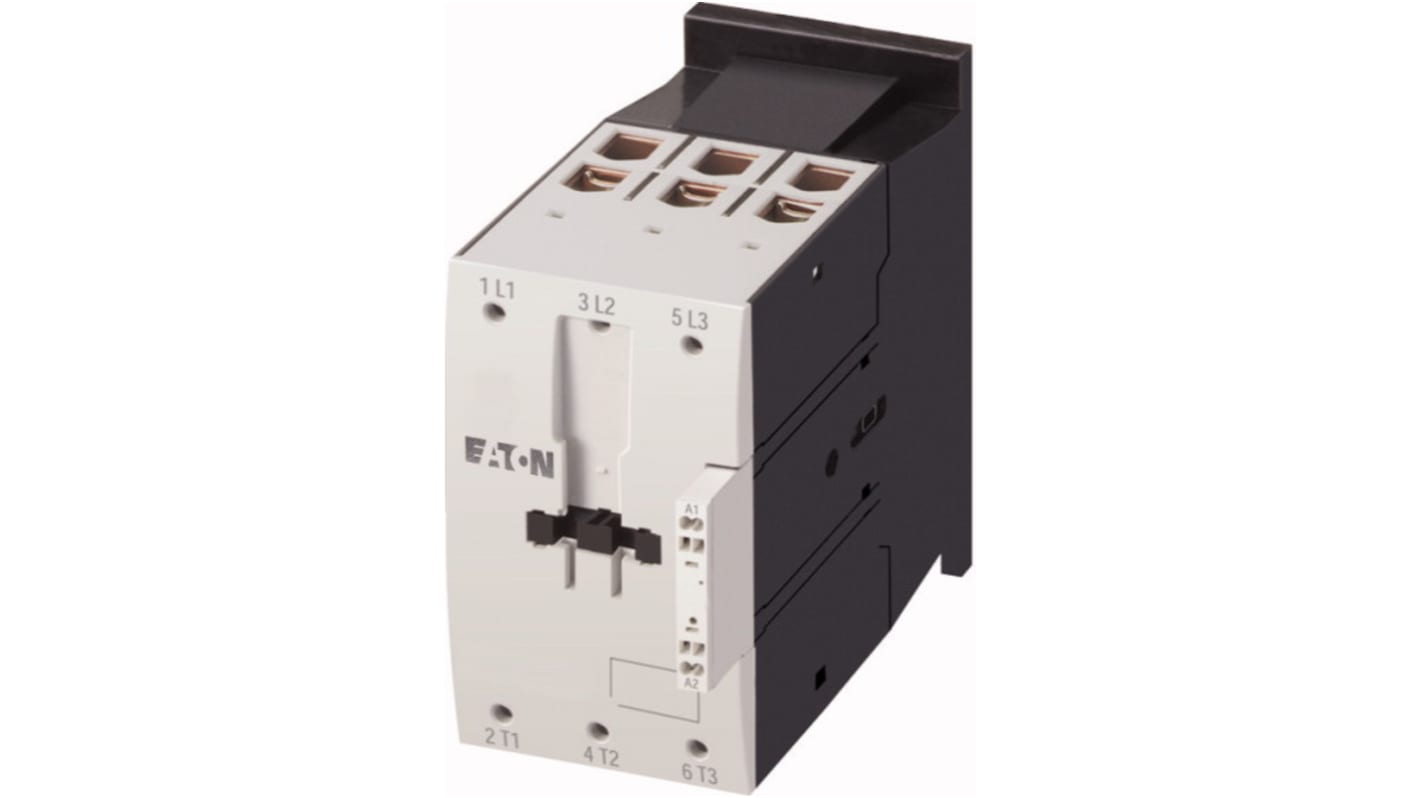 Eaton DILM Contactor, 220 V ac, 230 V dc Coil, 4-Pole, 6.5 kW