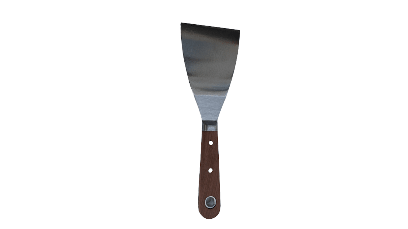 Wood 75mm Putty Knife Scraper With Polished Blade RS