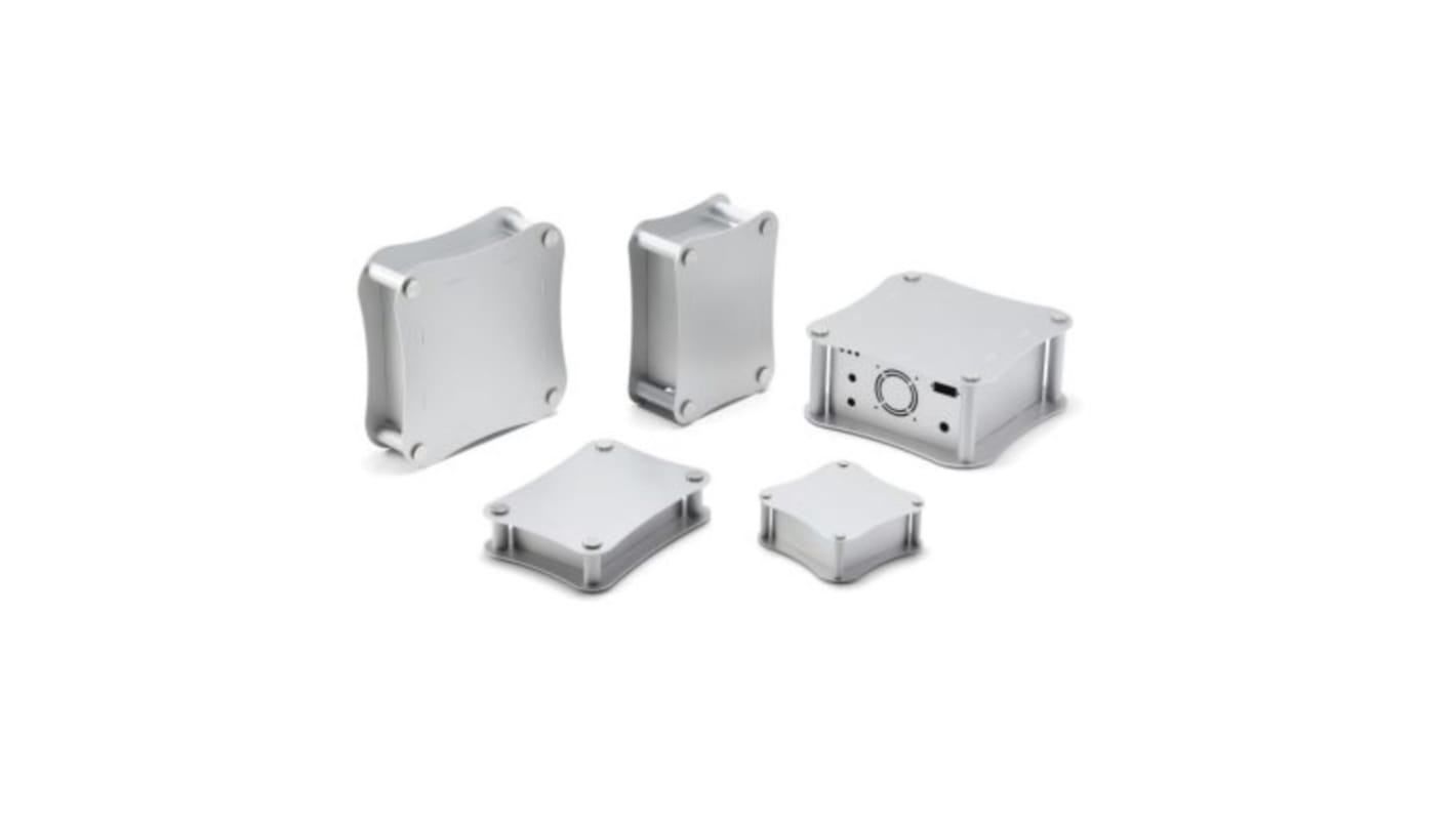 Takachi Electric Industrial Aluminium Enclosure, 45 x 163 x 223mm