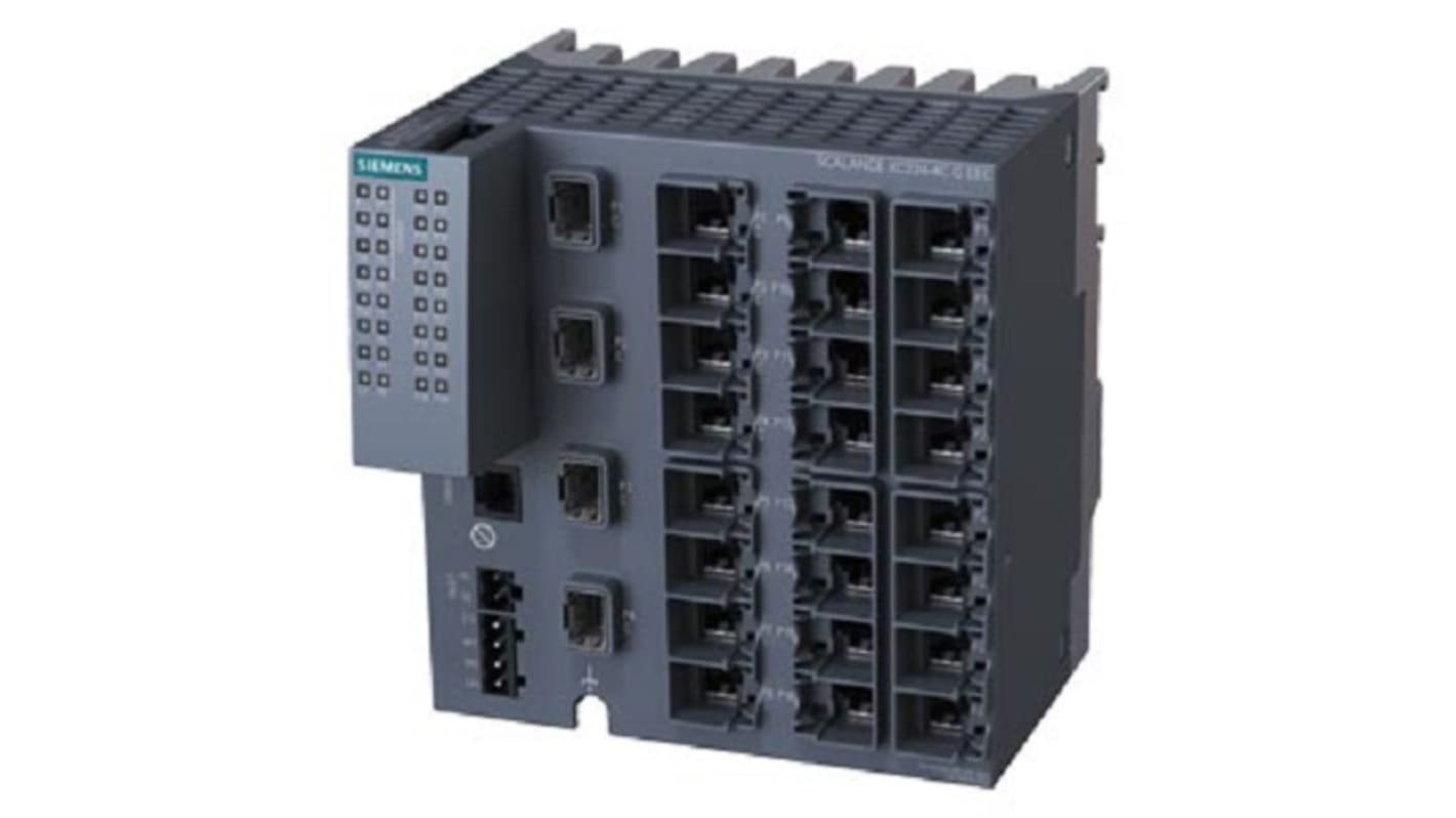 Siemens Managed 24 Port Network Switch