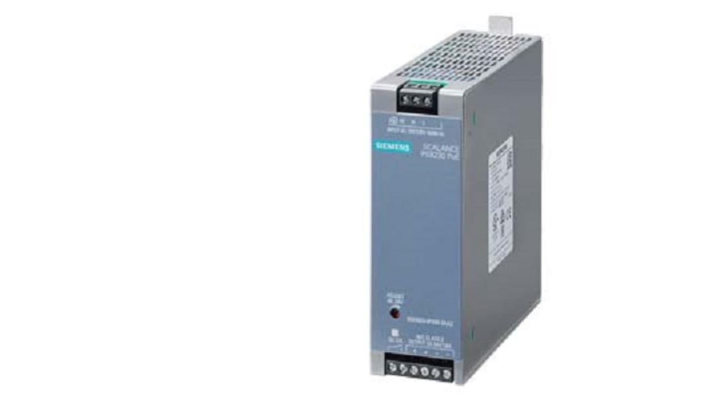 Siemens Power Supply, for use with PoE, SCALANCE Series