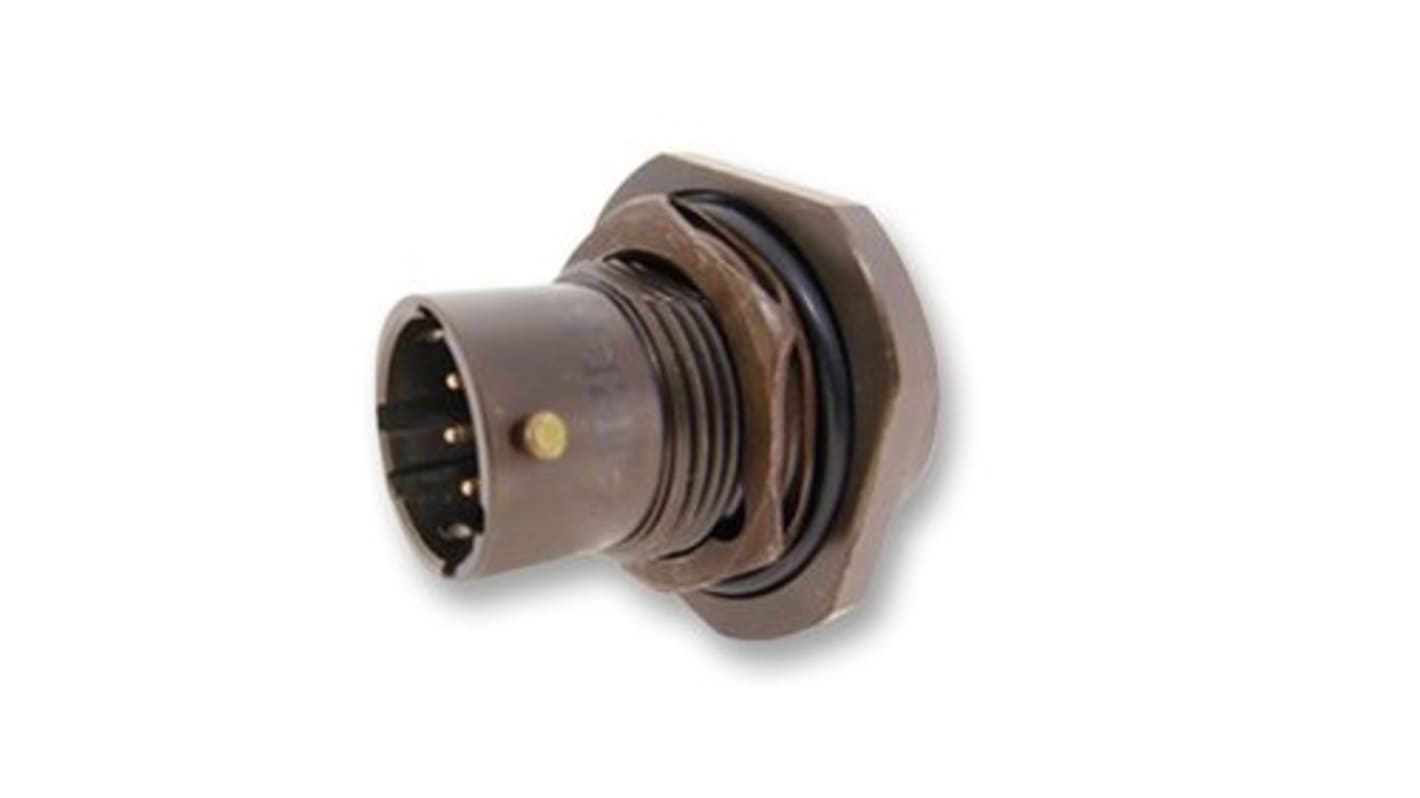 Amphenol Air LB 6 Way Circular Connector Receptacle, Socket Contacts