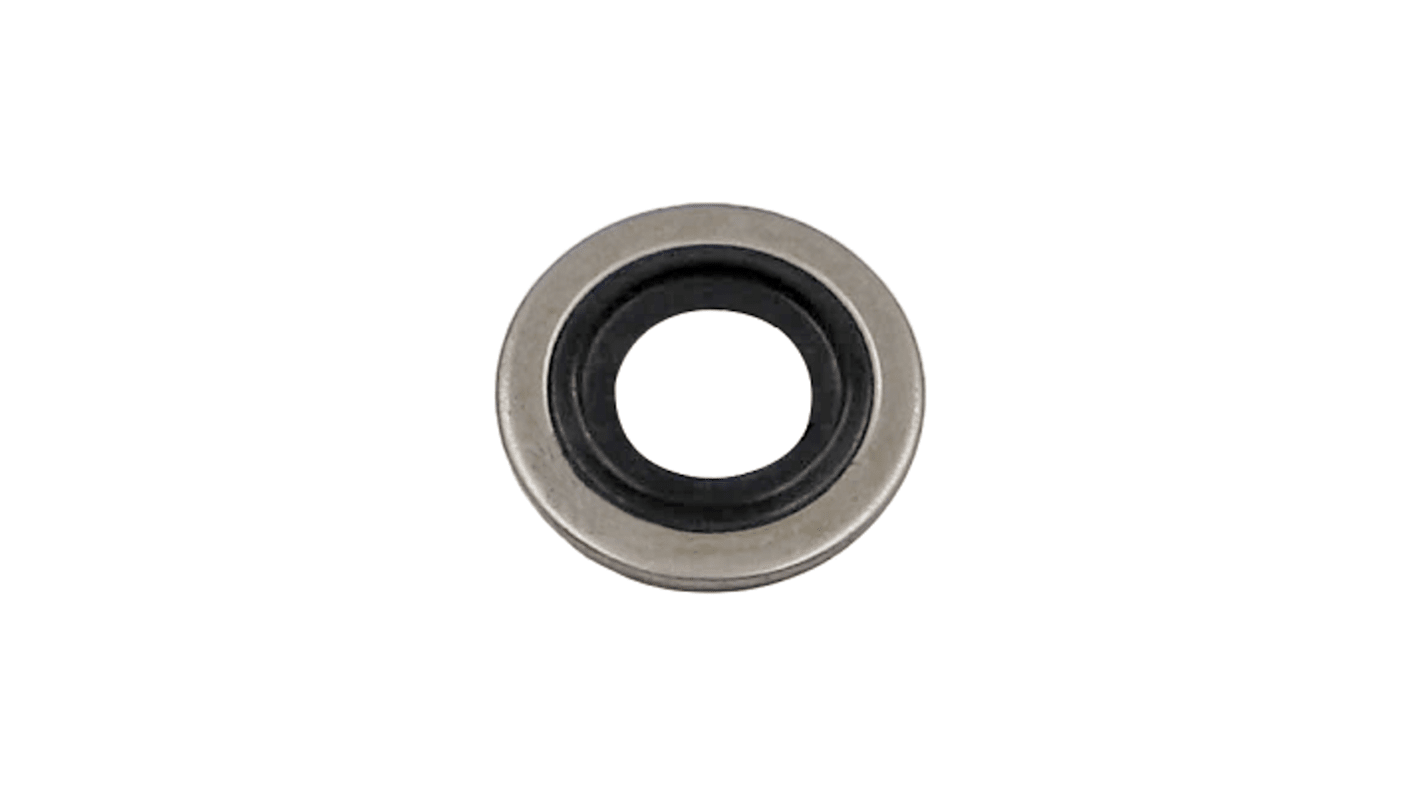 Hutchinson Le Joint Français Rubber : DF851 & washer : Mild Steel Bonded Seals O-Ring, 14.7mm Bore, 22mm Outer Diameter