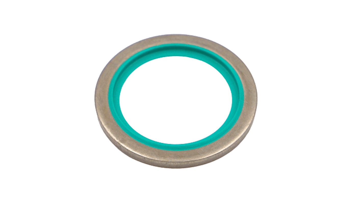 Pierścień O-ring średnica wew 33.89mm grubość 2.5mm średnica zew 42.8mm Guma: 7DF2075 i podkładka: Stal nierdzewna