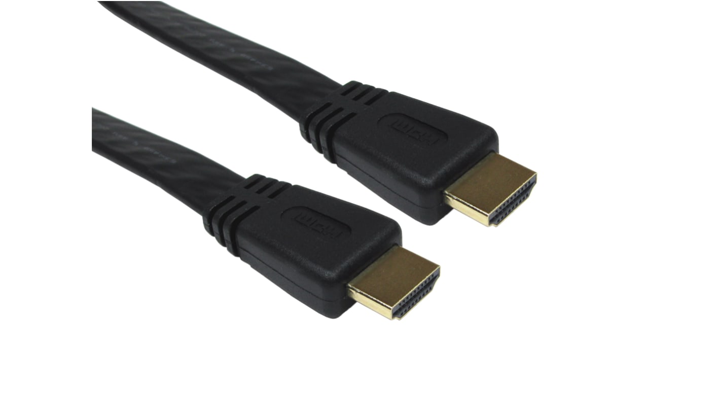 RS PRO HDMI-Kabel A HDMI Stecker B HDMI Stecker Hohe Geschwindigkeit 4K max., 2m