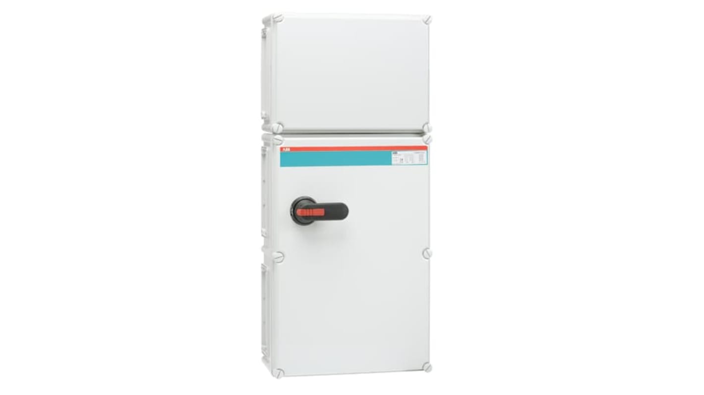 ABB 3P Pole Switch Disconnector - 400A Maximum Current, 230kW Power Rating, IP65