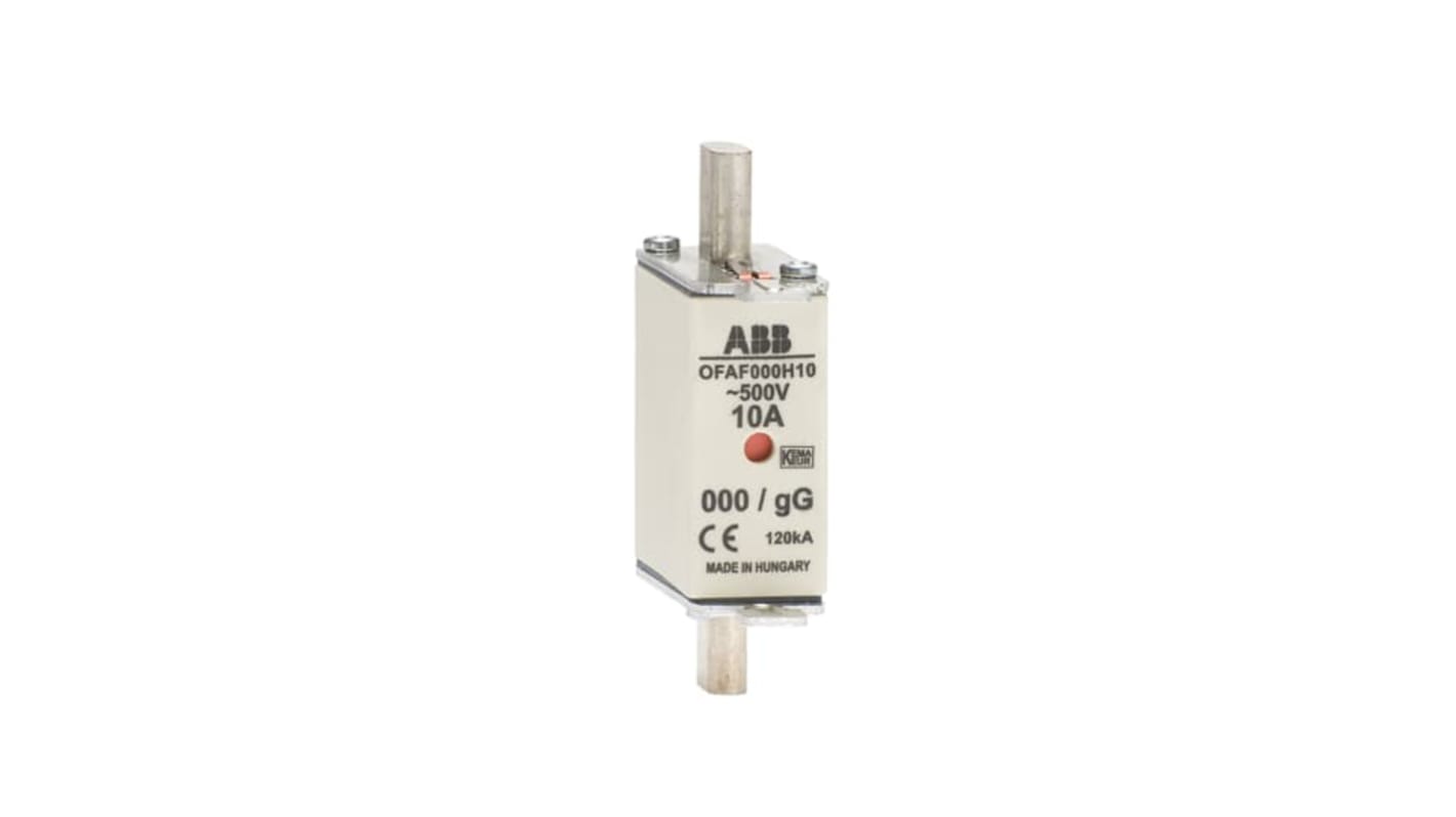 ABB 2A Tag Fuse, 79 x 21 x 53mm, 500V