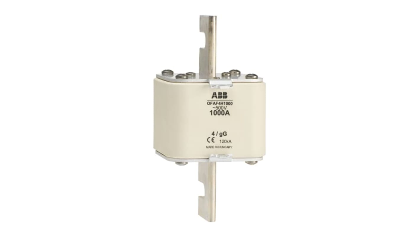 ABB 400A Tag Fuse, 200 x 68 x 119mm, 500V