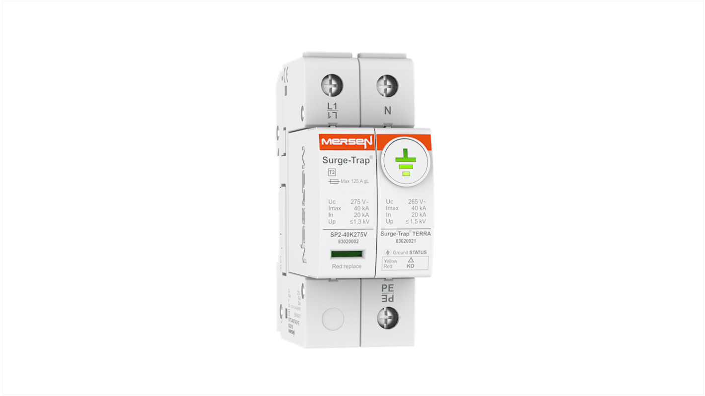 Dispositif de protection antisurtension, 400 V c. a. STPT2