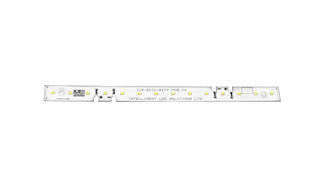 Intelligent LED Solutions 23.1V dc Neutral White LED Strip, 279mm Length