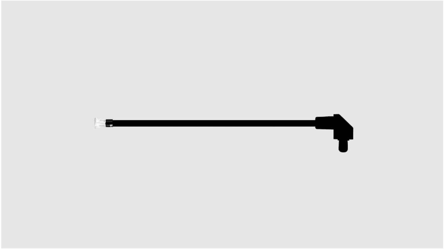 SZR1-10.00-F4PS Bivar, Panel Mount Right Angle Flexible LED Light Pipe, Round Lens