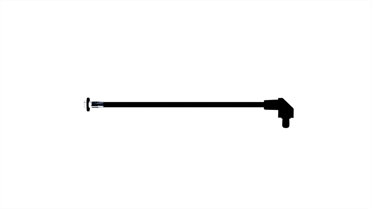 SZR4-6.00-F5PD54 Bivar, Panel Mount Right Angle Flexible LED Light Pipe, Round Lens