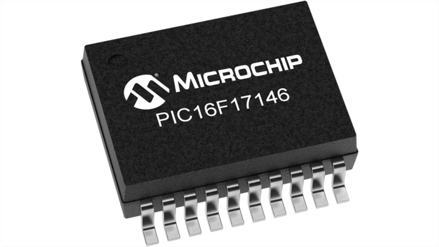 Microchip Mikrocontroller PIC16F171 PIC SMD SSOP 20-Pin