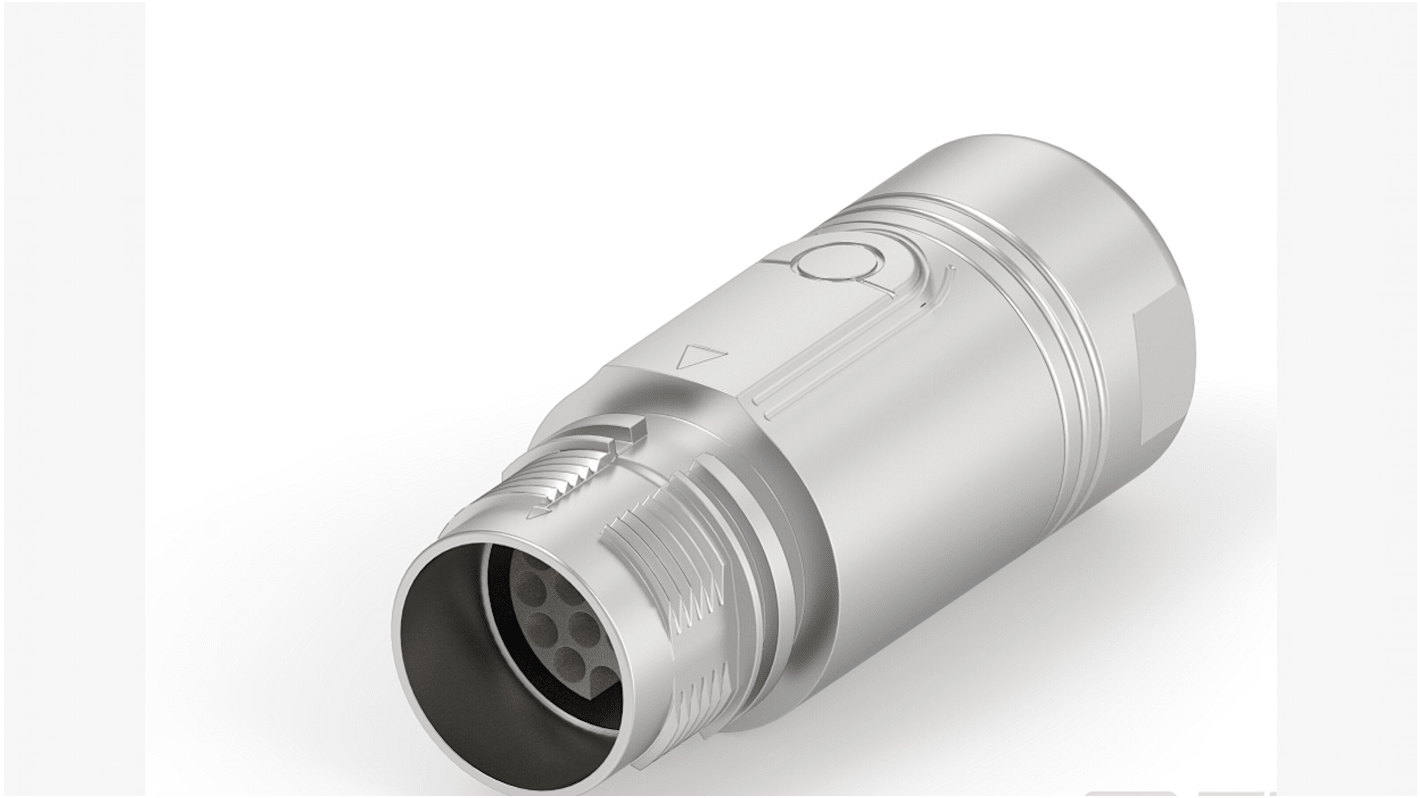 TE Connectivity Circular Connector, 17 Contacts, Cable Mount, Plug, Male, IP67, Speedtec 617 Series