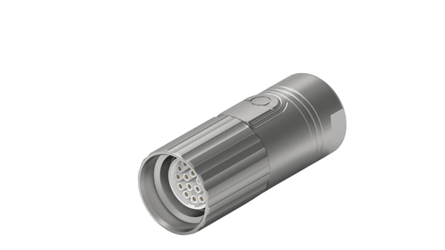 TE Connectivity Circular Connector, 17 Contacts, Cable Mount, Plug, Male, IP67, Speedtec 617 Series