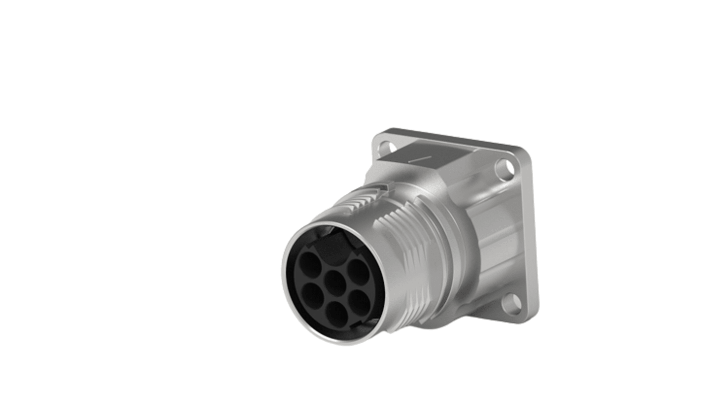 Connettore circolare TE Connectivity, maschio, serie Speedtec 917, Standard, 7 poli, Montaggio a pannello