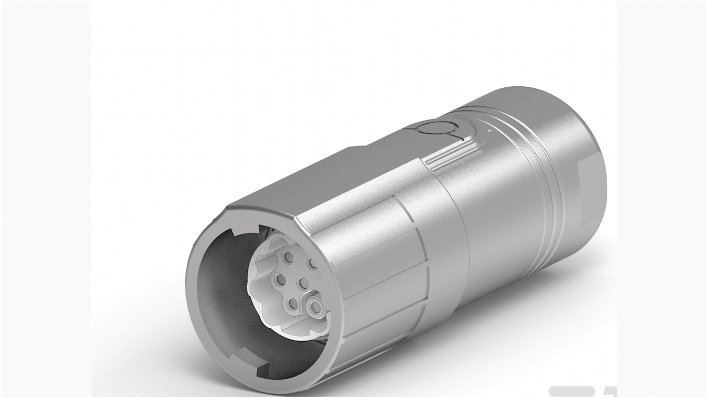TE Connectivity Circular Connector, 12 Contacts, Panel Mount, M15 Connector, Plug, Male, IP67, 615 Series