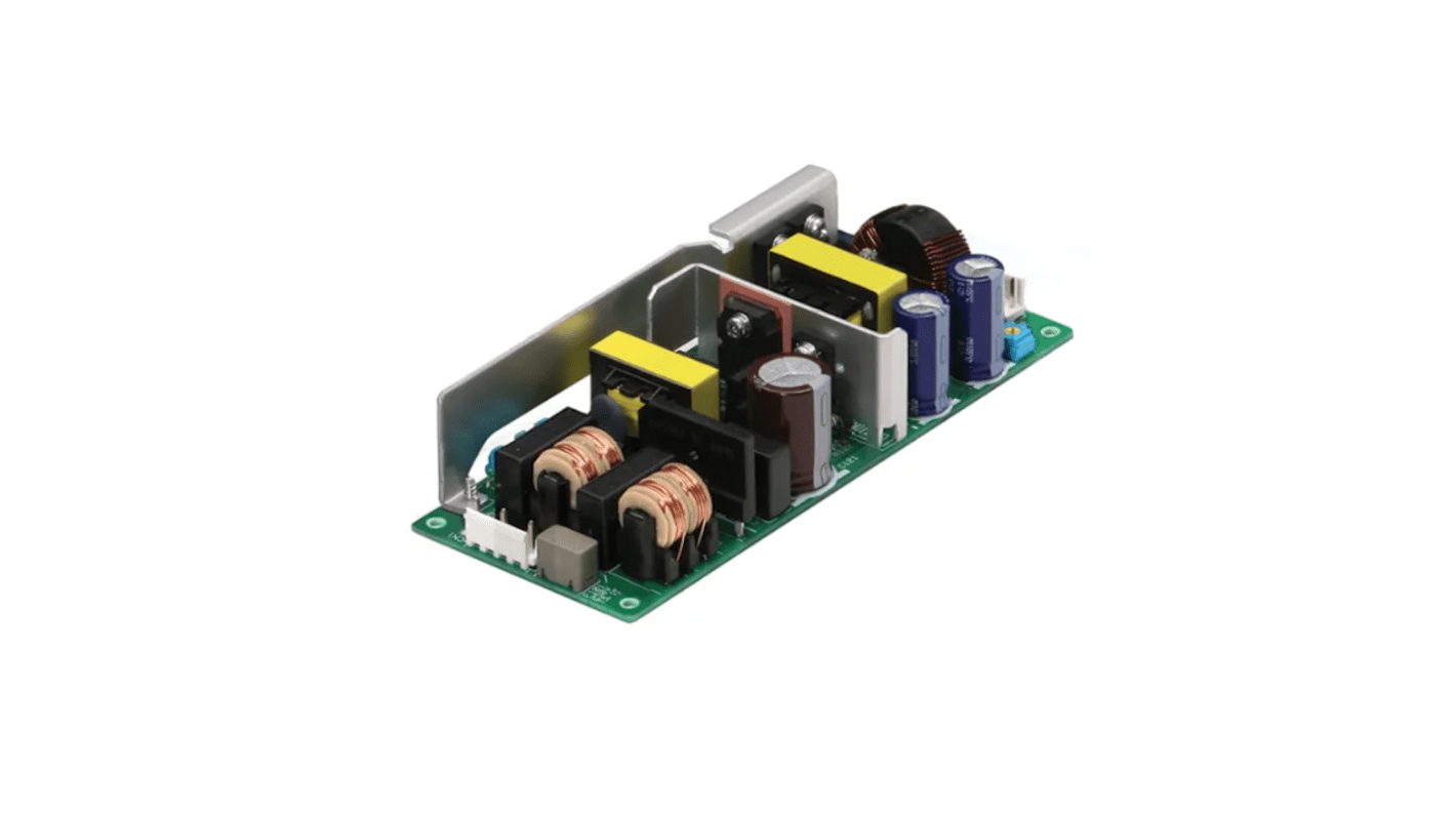 Cosel AC-DC Power Supply, LFA100F-12-J1, 12V dc, 8.5A, 102W, 1 Output, 85 → 264V ac Input Voltage