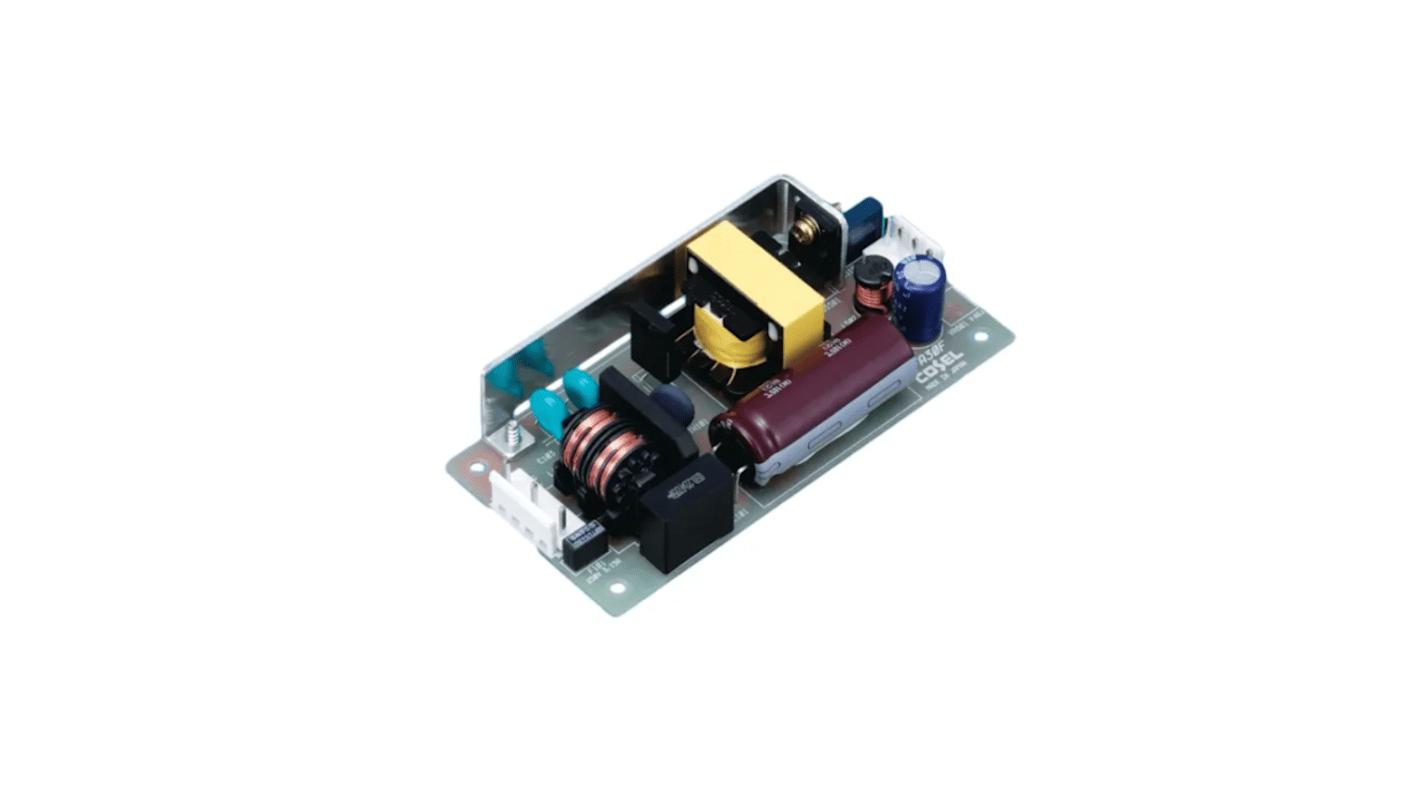 Cosel AC-DC Power Supply, LFA30F-24-J1, 24V dc, 1.3A, 31.2W, 1 Output, 85 → 264V ac Input Voltage