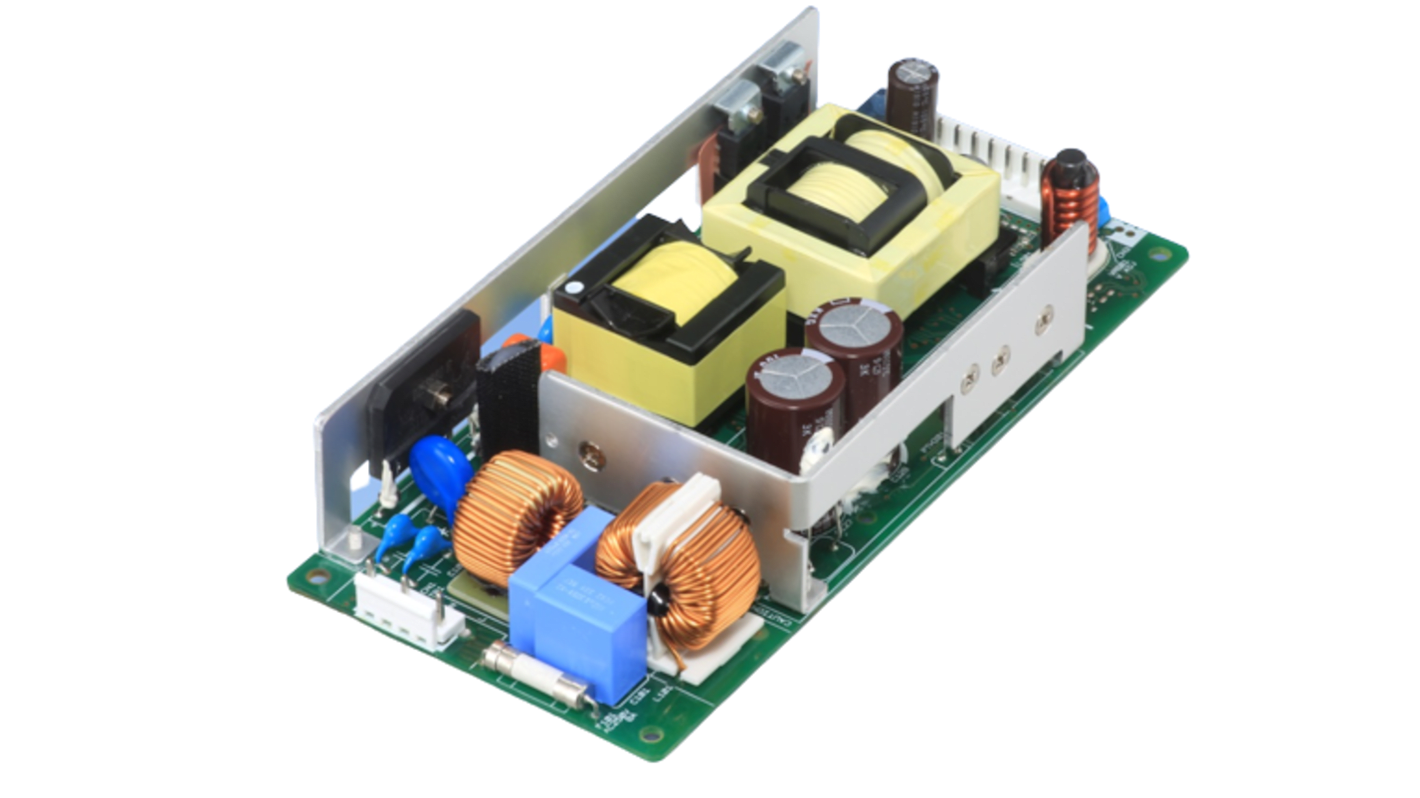 Cosel AC-DC Power Supply, LHA300F-12-Y, 12V dc, 25A, 300W, 1 Output, 85 → 264V ac Input Voltage