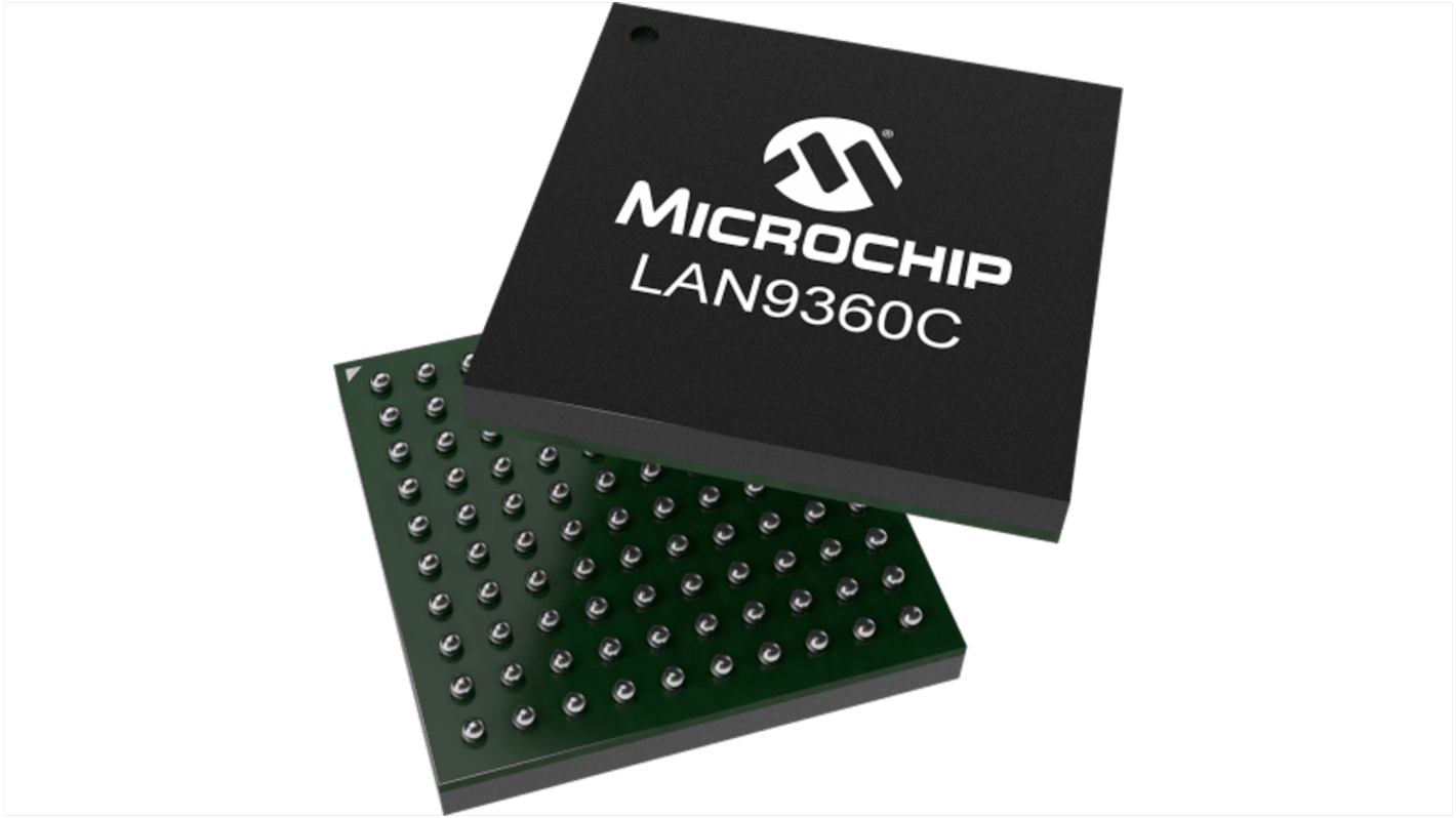 Microchip LAN9360CI/CQB101, Switch IC RMII, USB RS