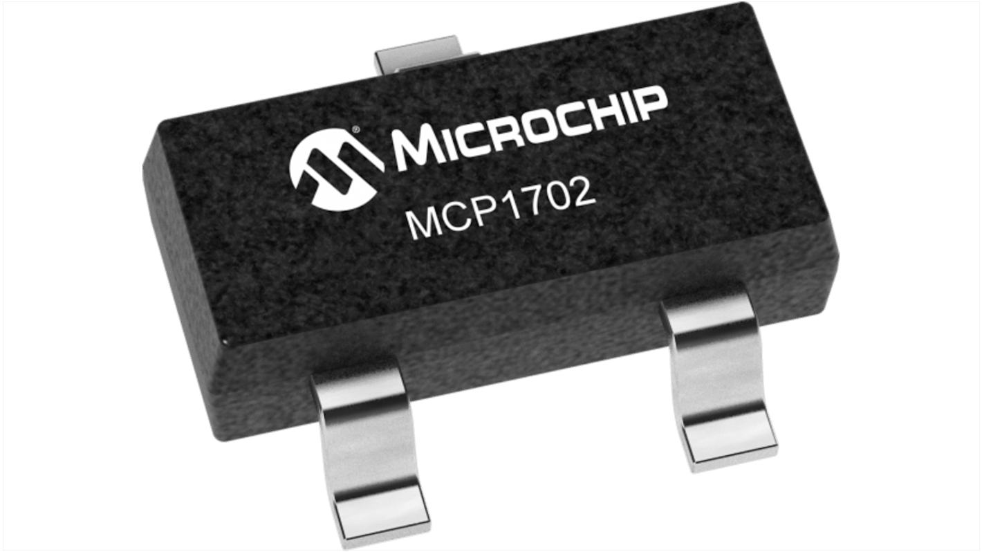 Microchip Spannungsregler, LDO 250mA, 1 Niedrige Abfallspannung