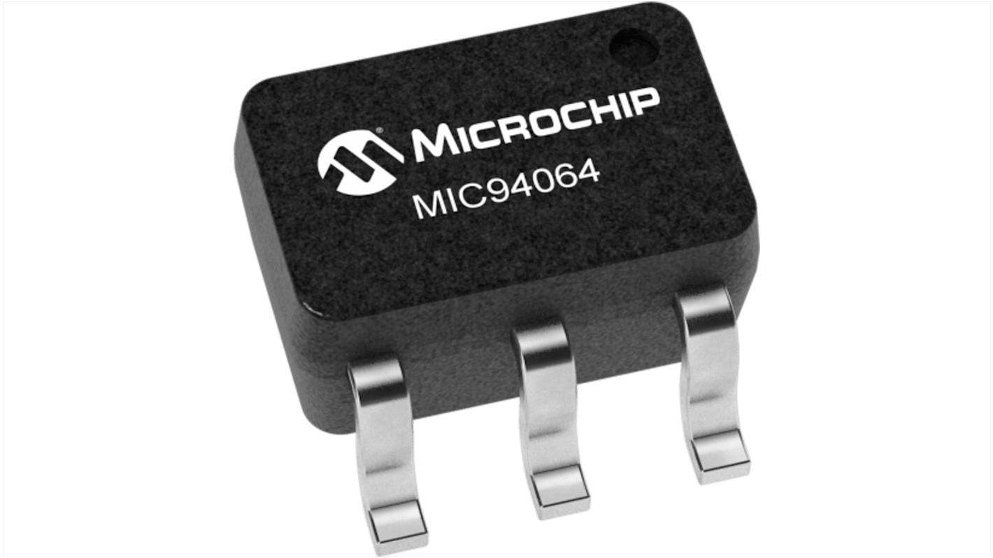 Microchip MIC94064YC6TR, 1High Side, High Side Power Switch IC RS