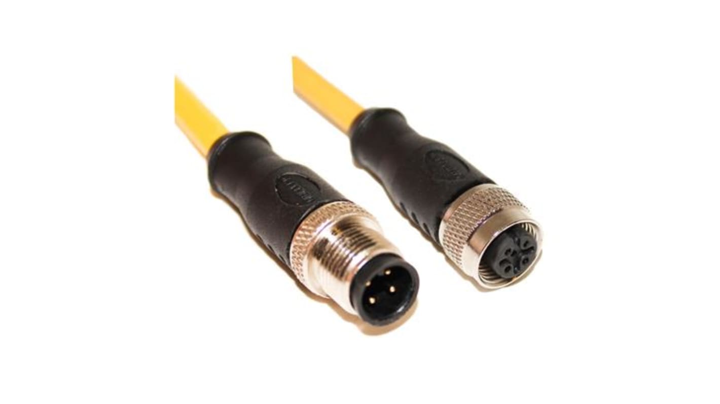 Mueller Electric Érzékelő-működtető kábel, M12 - M12, 5m