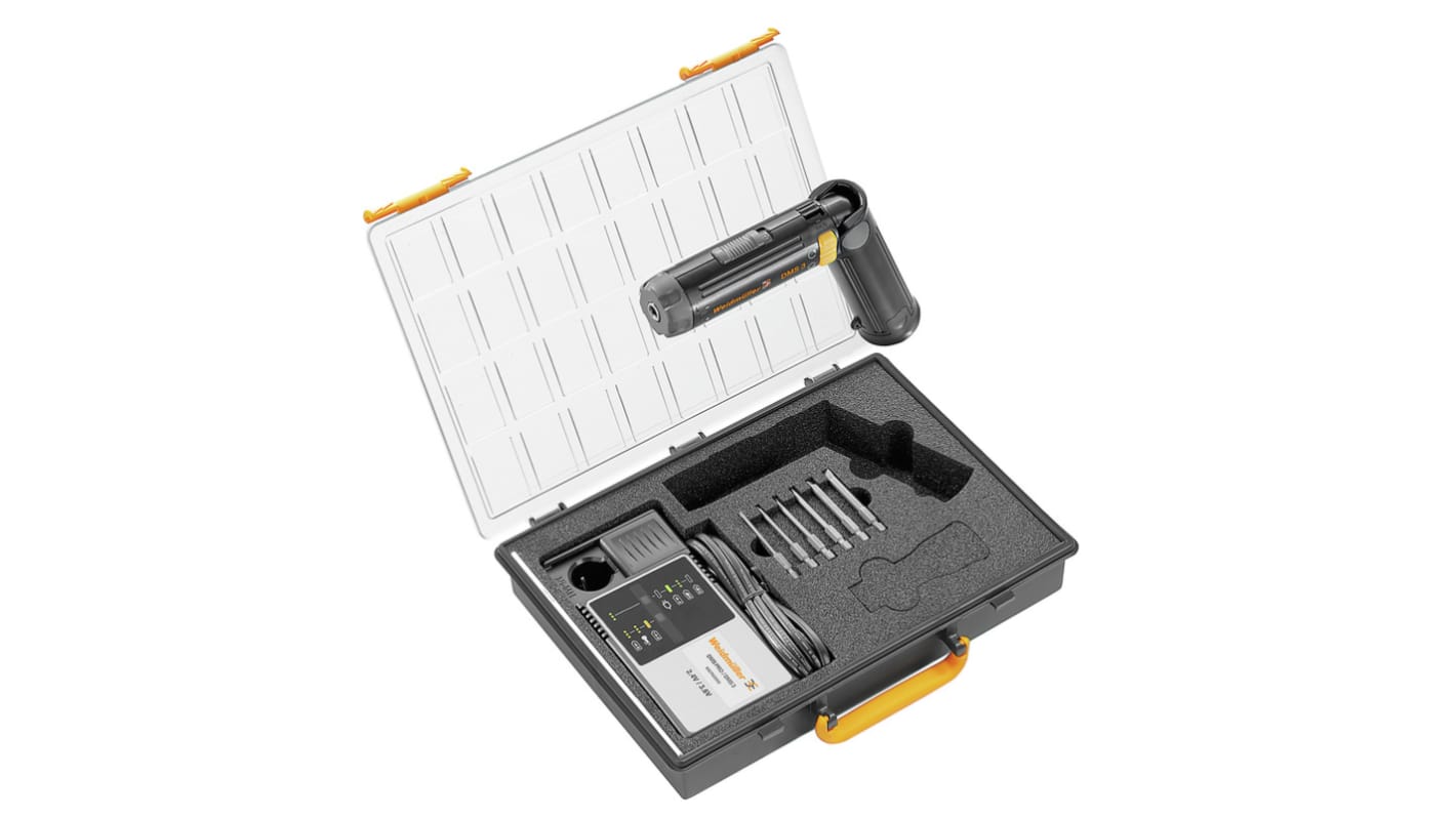 Weidmüller Cordless Torque Screwdriver Set Torque Screwdriver, 0.3 → 3Nm