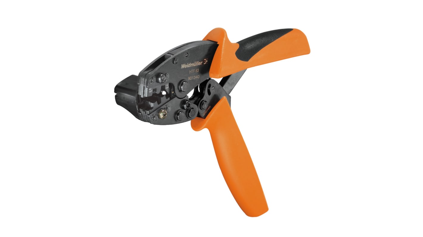 Weidmuller HTF 63 Hand Crimp Tool for Uninsulated Spade Terminals