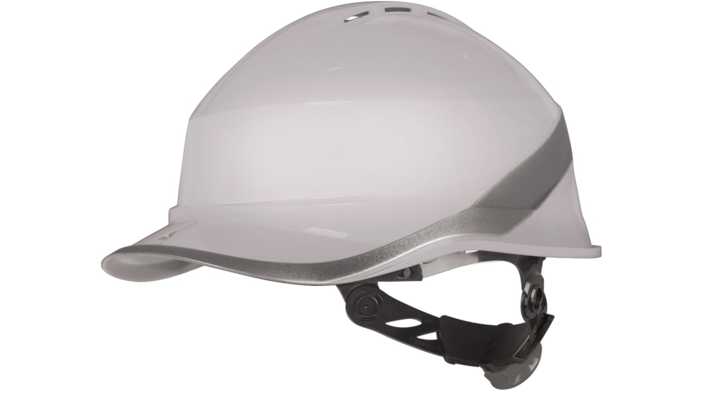 Elmetto Ventilato Delta Plus in ABS , col. Colore bianco