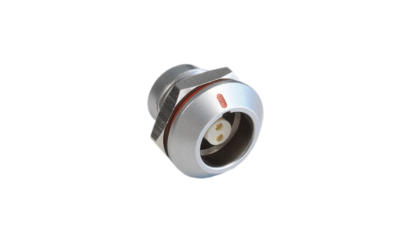 Bulgin Circular Connector, 4 Contacts, Push-Pull, Socket, Female, IP66, Y Series