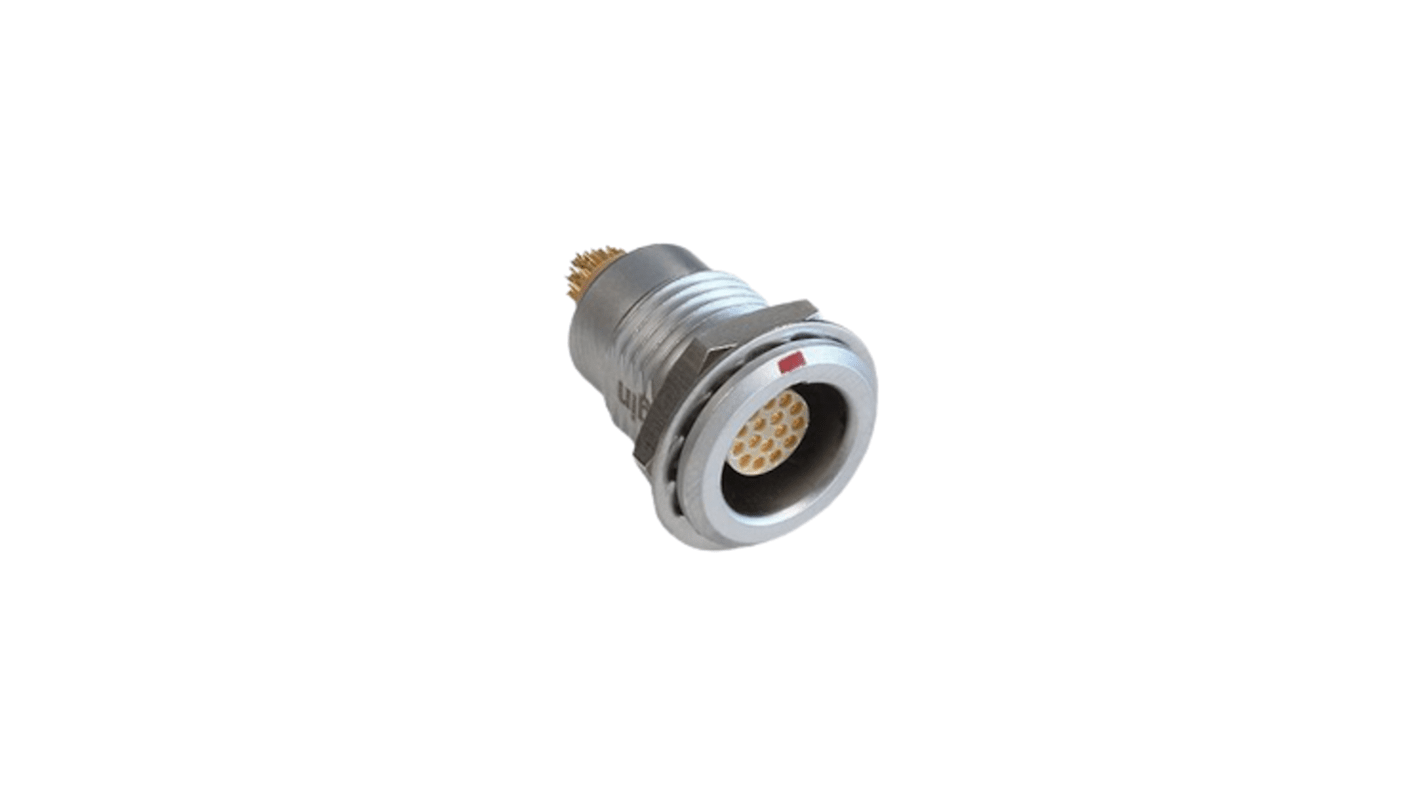 Conector circular Bulgin hembra serie X de 7 vías hembra, Inserción-extracción, IP50