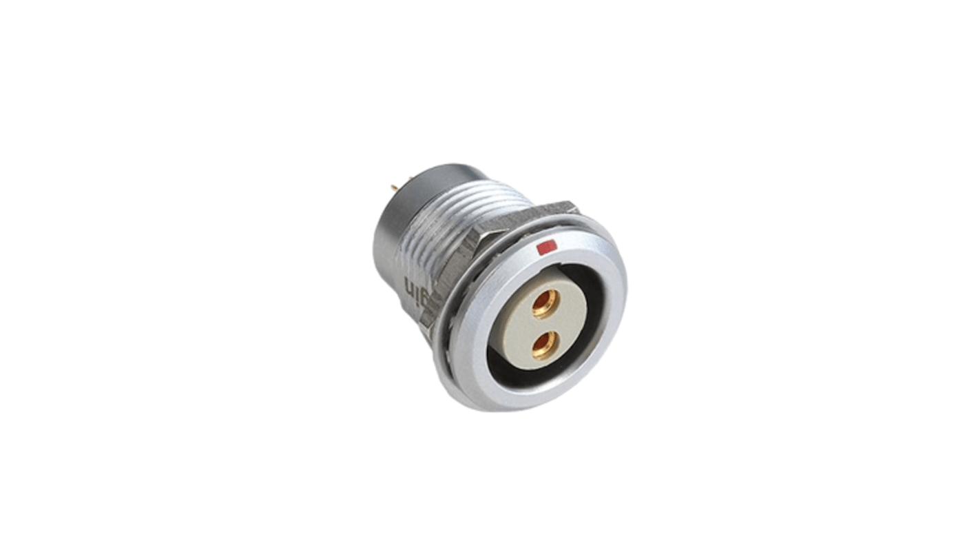 Conector circular Bulgin hembra serie X de 4 vías hembra, Inserción-extracción, IP50