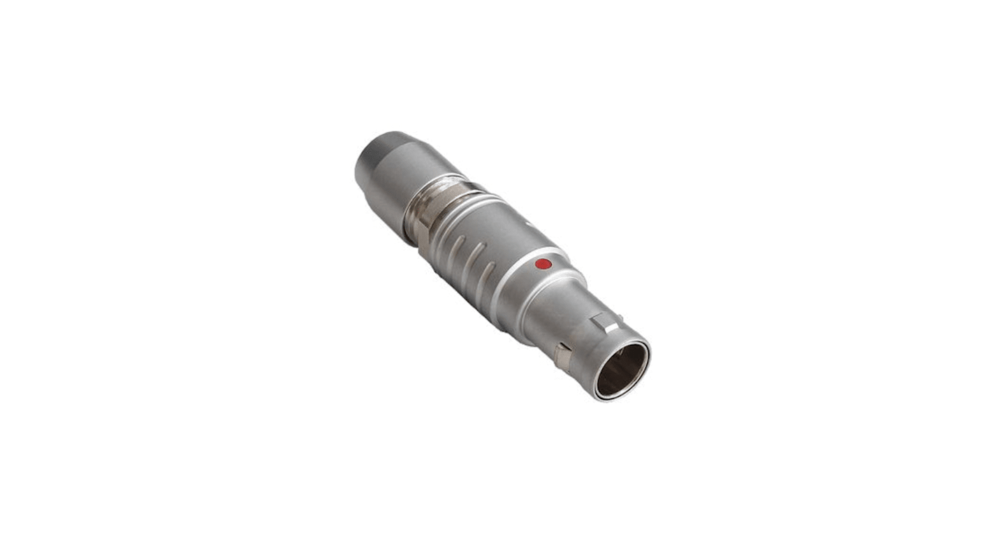 Bulgin Circular Connector, 2 Contacts, Push-Pull, Plug, Male, IP50, X Series