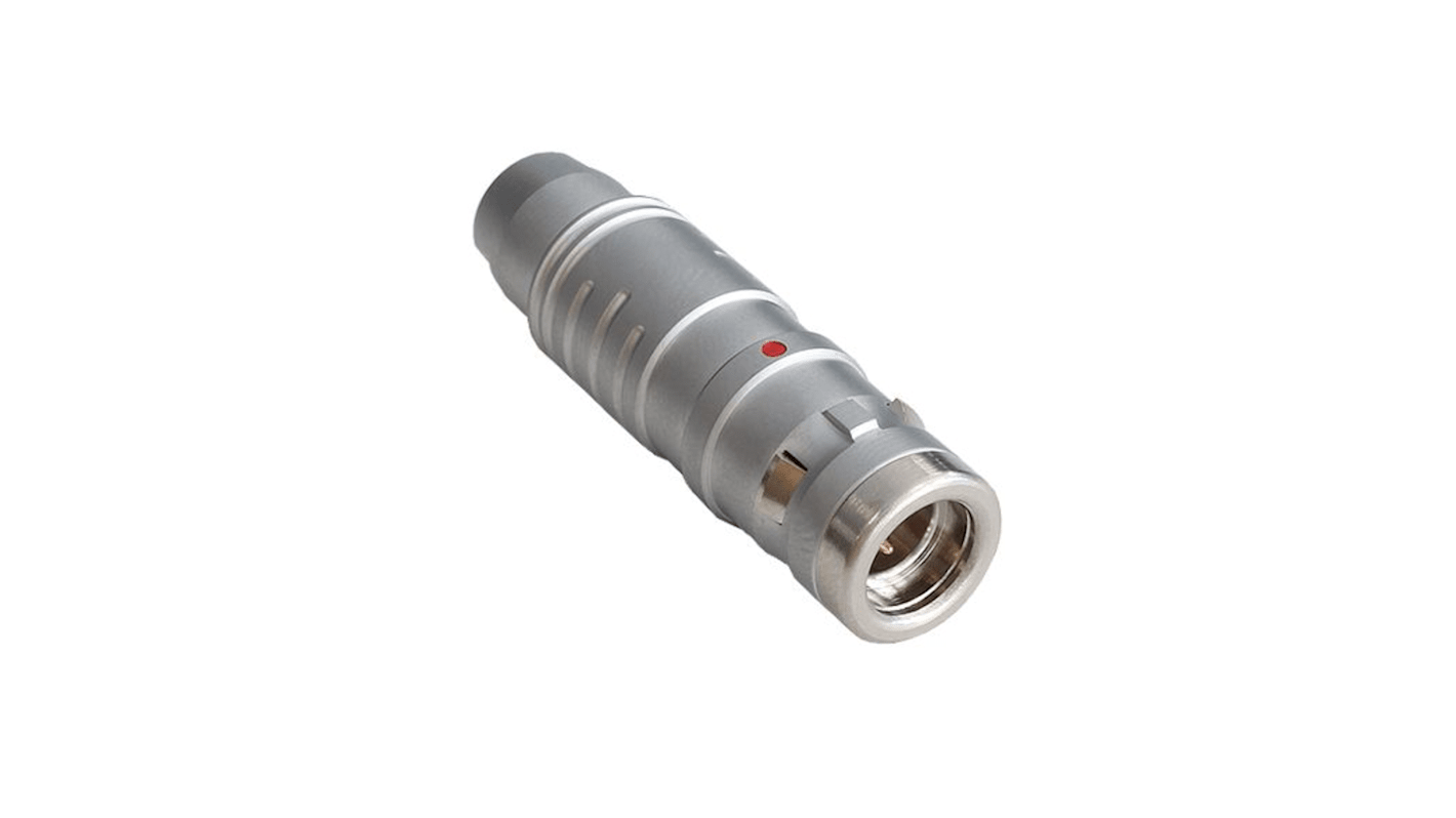 Bulgin Circular Connector, 4 Contacts, Push-Pull, Plug, Male, IP66, Y Series