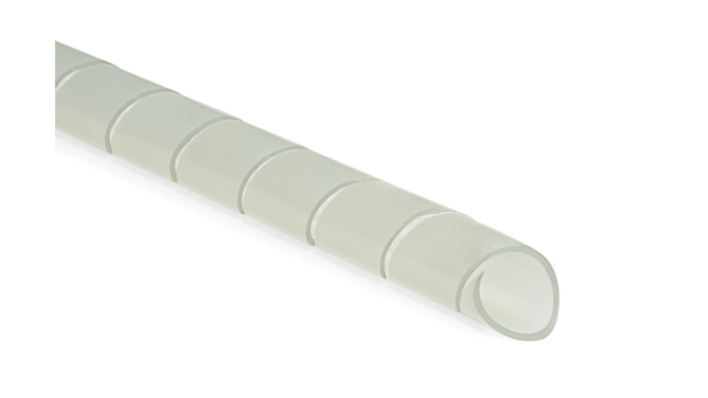 HellermannTyton Spiral Wrap, I.D 6mm, 40mm PA 6 nylon SBPA Series