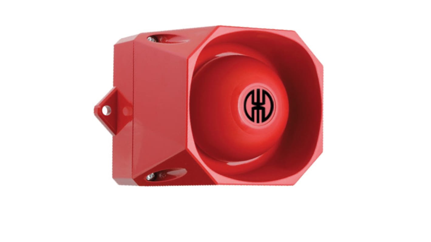 Avertisseur sonore Rouge Werma série 139, 115 → 230 V IP65