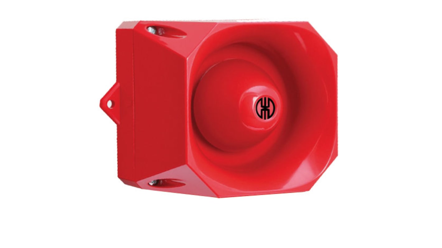 Avertisseur sonore Rouge Werma série 141, 115 → 230 V IP65