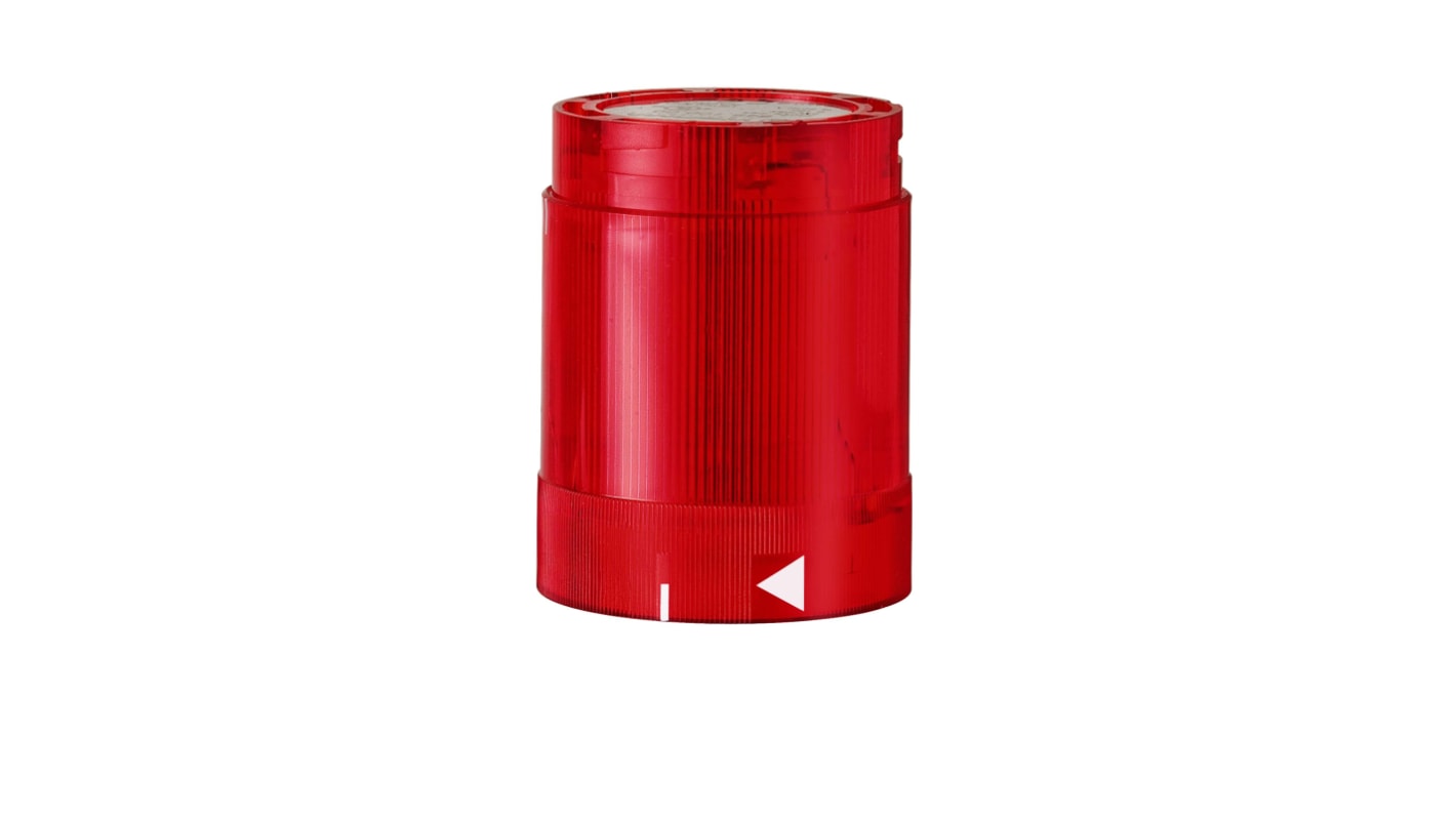 Elément lumineux clignotant Werma, série KS50, Rouge, 115 V