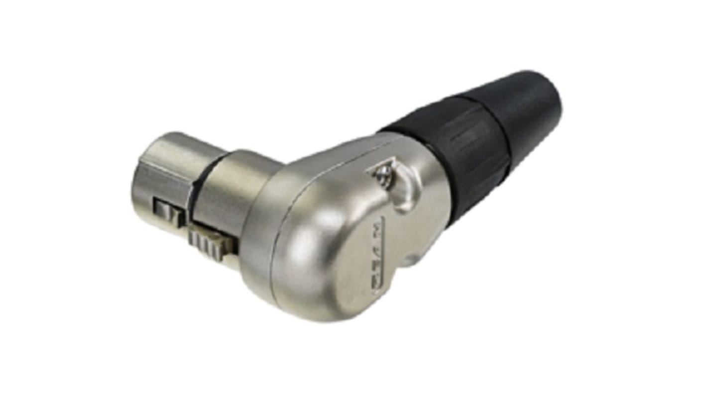 Conector XLR Hembra Recto de 3 pines Re-An Products, Montaje de Cable