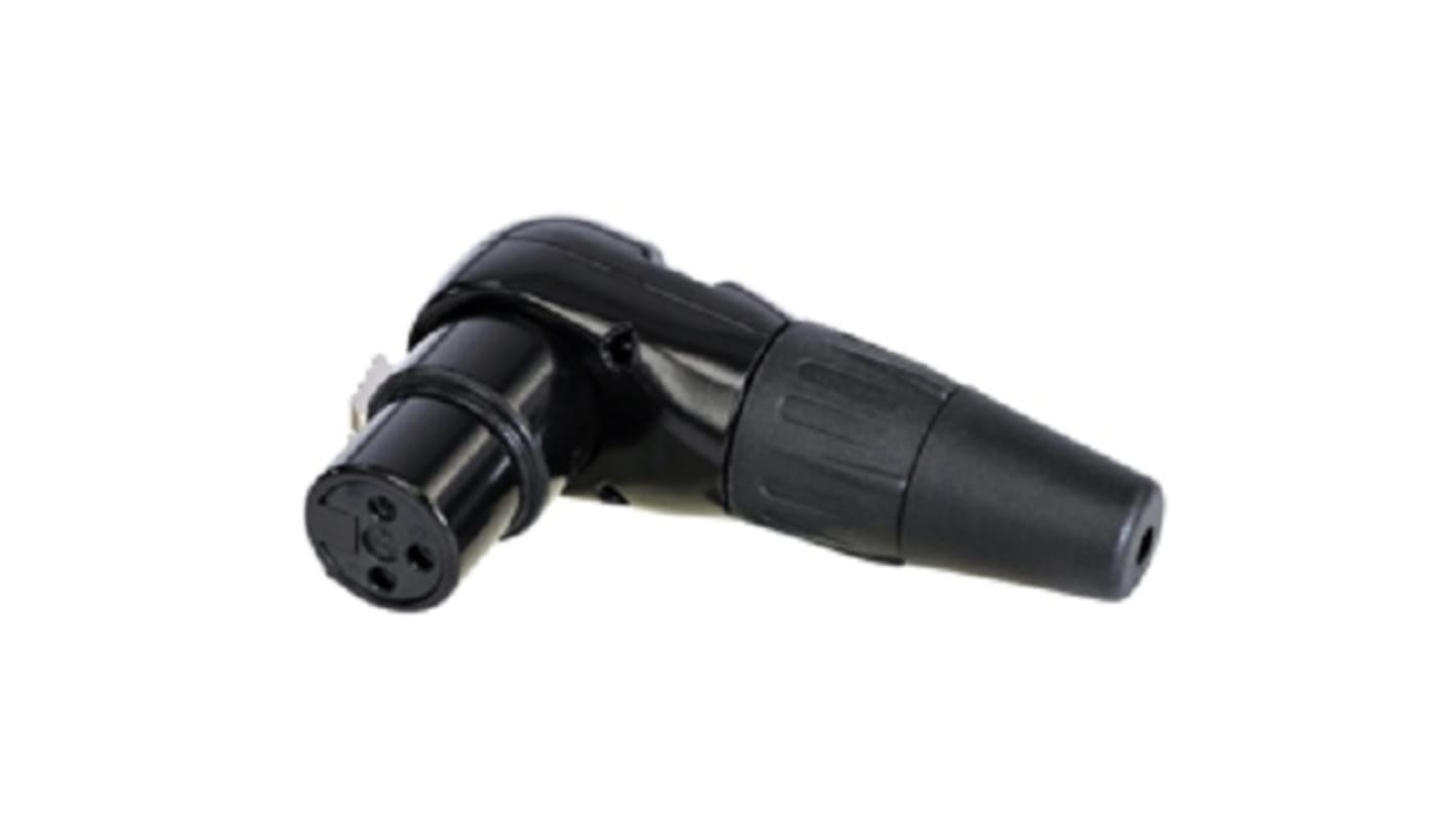 Re-An Products Cable Mount XLR Connectors, Female, 3 Way