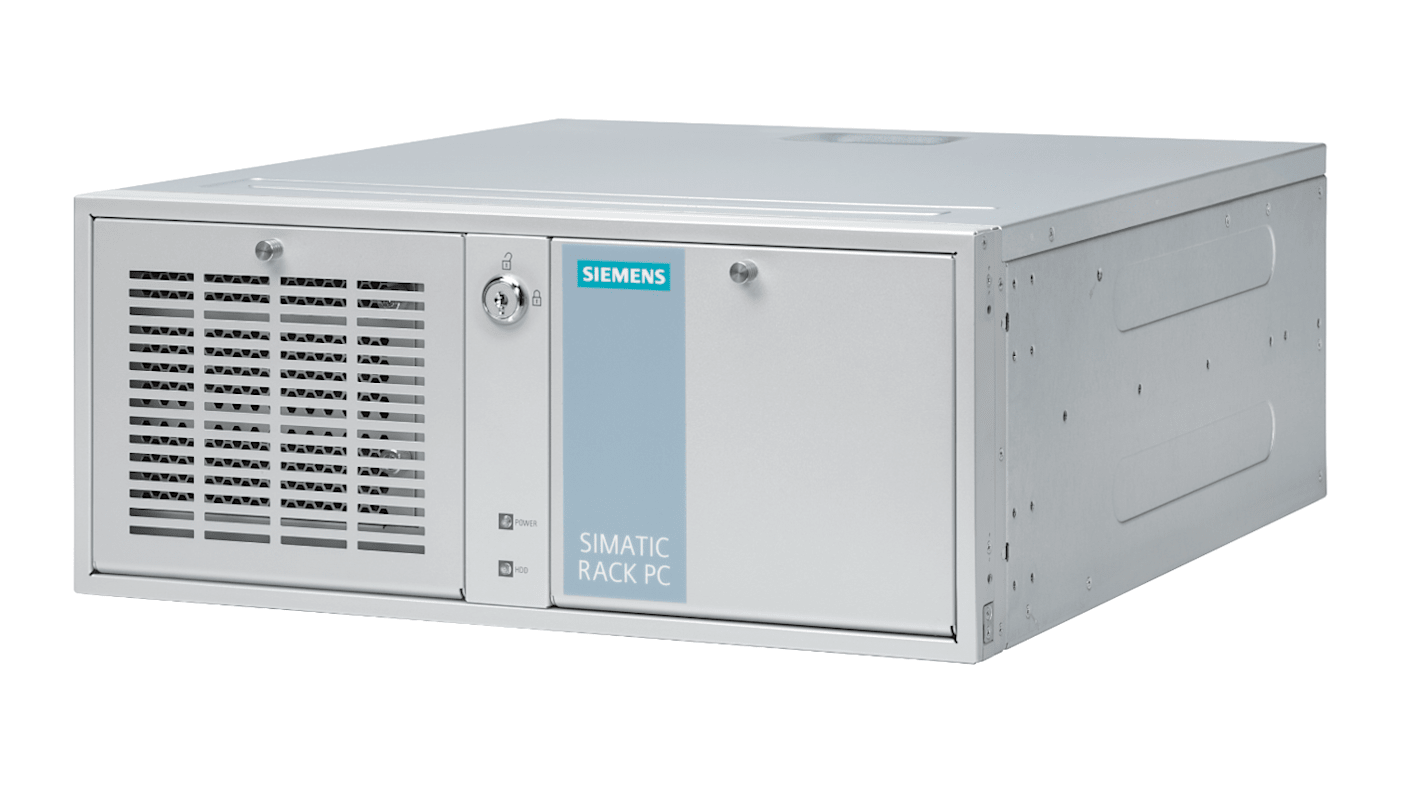 Siemens SIMATIC IPC347G, Industrial Computer, 350W, Intel Pentium G4400 3.3 GHz, 3 MB, 2 Windows