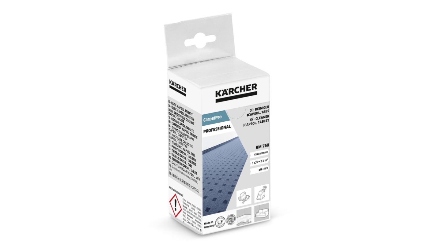 Shampouineuse Karcher CarpetPro Cleaner iCapsol RM 760, Carton 300 g, Nettoyage, dégraissage