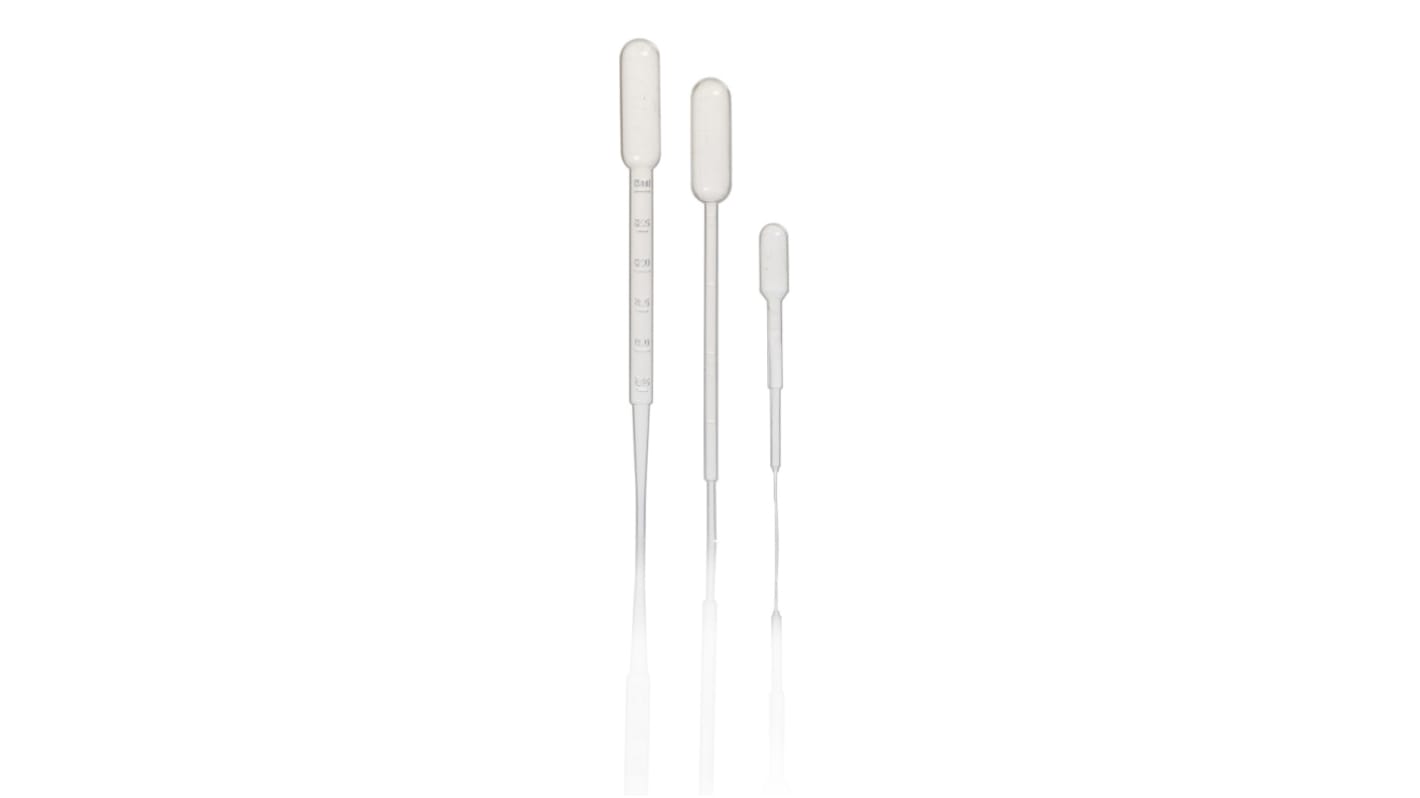 RS PRO LDPE Pipette mit Skala 5ml